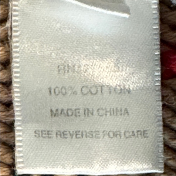 RARE Vintage Pendleton Knit Cardigan Cowgirl Cowboy Beige Red Black Western sz L - Picture 8 of 8